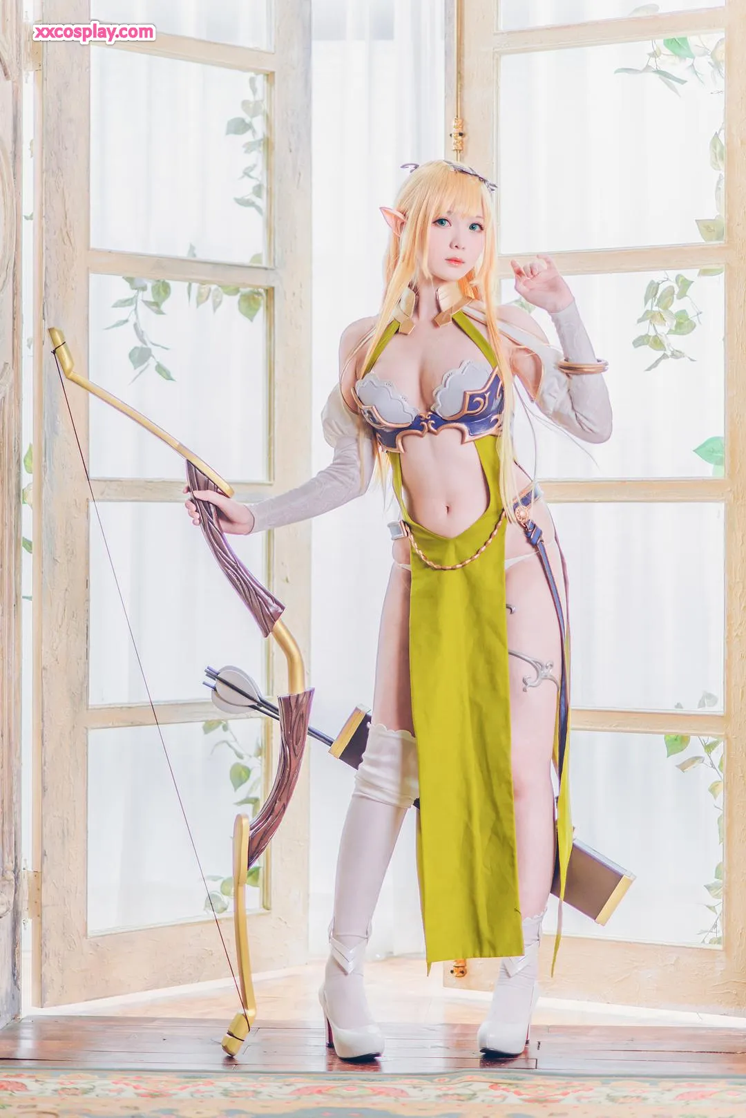 Shimo: Elfen-Dorf - 1. & 3. Dorfbewohnerin